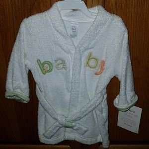 Unisex baby robe